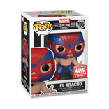 el aracno metallic marvel collector corps red 706
