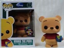winnie the pooh flocked san diego comic con 2012 48 32