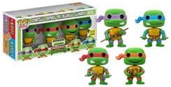 Donatello Raphael Michelangelo Leonardo #4 PACK Funko Pop