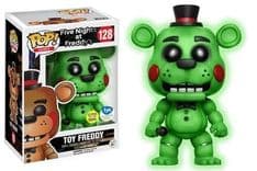 toy freddy f y e white and blue background glows in the dark 128