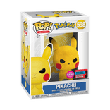 pikachu fall convention flocked pink background 2020 598