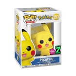 pikachu only at z zavvi flocked pink background 553