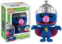 super grover flocked shop green red 5000 01