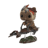 ewok with speeder bike limited edition 258