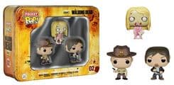 The Walking Dead (Rick Grimes, Teddy Bear Walker, Daryl Dixon) (3-Pack) #02 Funko Pop