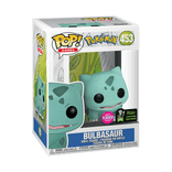 bulbasaur emerald city comic con flocked pink background 2020 453
