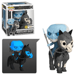 mounted white walker amazon exclusive background glows in the dark 60