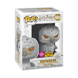 buckbeak orange eyes hot topic yellow background flocked pink 104