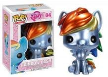 rainbow dash metallic gemini collectibles black and yellow background 04