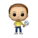 morty with shrunken rick exclusive white background 958