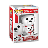 coca cola polar bear with cub 241