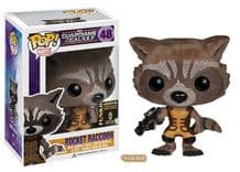 rocket raccoon flocked convention exclusive 2014 48