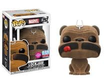 lockjaw new york comic con flocked pink background 2017 257