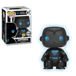 superman exclusive silver background glows in the dark 07