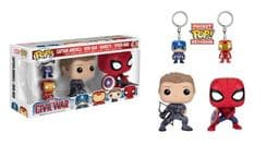 captain america iron man hawkeye spider 4 pack