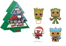 Groot / Thor / Spider-Man / Teenage Groot #4 PACK Funko Pop