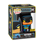 batman hot topic yellow background blacklight glow 369