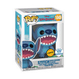 stitch with record player exclusive white background chase 1048