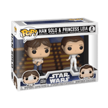 Han Solo & Princess Leia #2 PACK Funko Pop