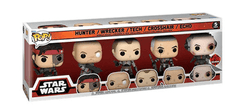 Hunter / Wrecker / Tech / Crosshair / Echo #5 PACK Funko Pop