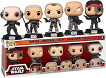 Hunter / Wrecker / Tech / Crosshair / Echo #5 PACK Funko Pop