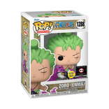 zoro enma cc chalice collectibles black background glows in the dark 1288