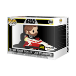 obi wan kenobi in delta 7 jedi starfighter amazon exclusive white background hyperspace heroes 641