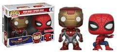 iron man spider only at 2 pack