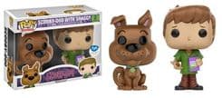scooby doo with shaggy f y e white and blue background 2 pack