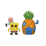 spongebob with gary pineapple house 02