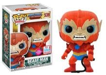 beast man fall convention flocked pink background 539