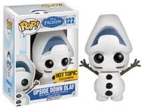 upside down olaf hot topic yellow background 122