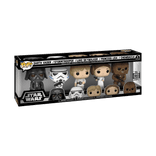 Darth Vader / Storm Trooper / Luke Skywalker / Princess Leia / Chewbacca #5 PACK Funko Pop