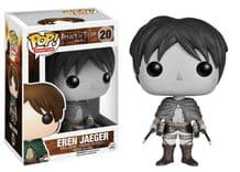 eren jaeger black white 20