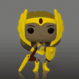 she ra specialty series brown and teal background glows in the dark 38