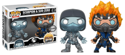 scorpion sub zero only gamestop 2 pack