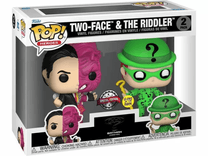 two face the riddler special edition glows in dark 2 pack