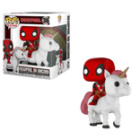deadpool on unicorn marvel collector corps red 36