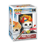 mini puft on fire only at glows in the dark 936