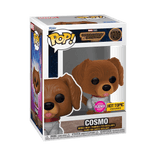 cosmo hot topic yellow background flocked pink 1207