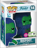 bigfoot emerald city comic con flocked pink background 2018 2500 14