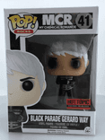 black parade gerard way hot topic pre release red background 41