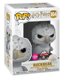 buckbeak black eyes special edition flocked pink background 104