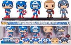 captain america through the ages special edition 5 pack
