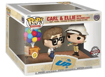 carl ellie with balloon cart special edition 1152