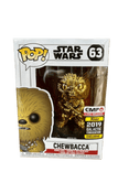 chewbacca gold chrome emp pre release white background galactic convention 2019 63