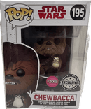 chewbacca exclusive silver background flocked pink 195