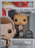 chris jericho exclusive silver background wwe 40