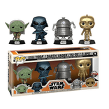 Concept Series: Yoda / Darth Vader / R2-D2 / C-3PO #4 PACK Funko Pop