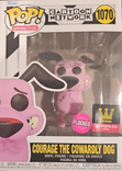 courage the cowardly dog mypops ca square form flocked pink background 1070